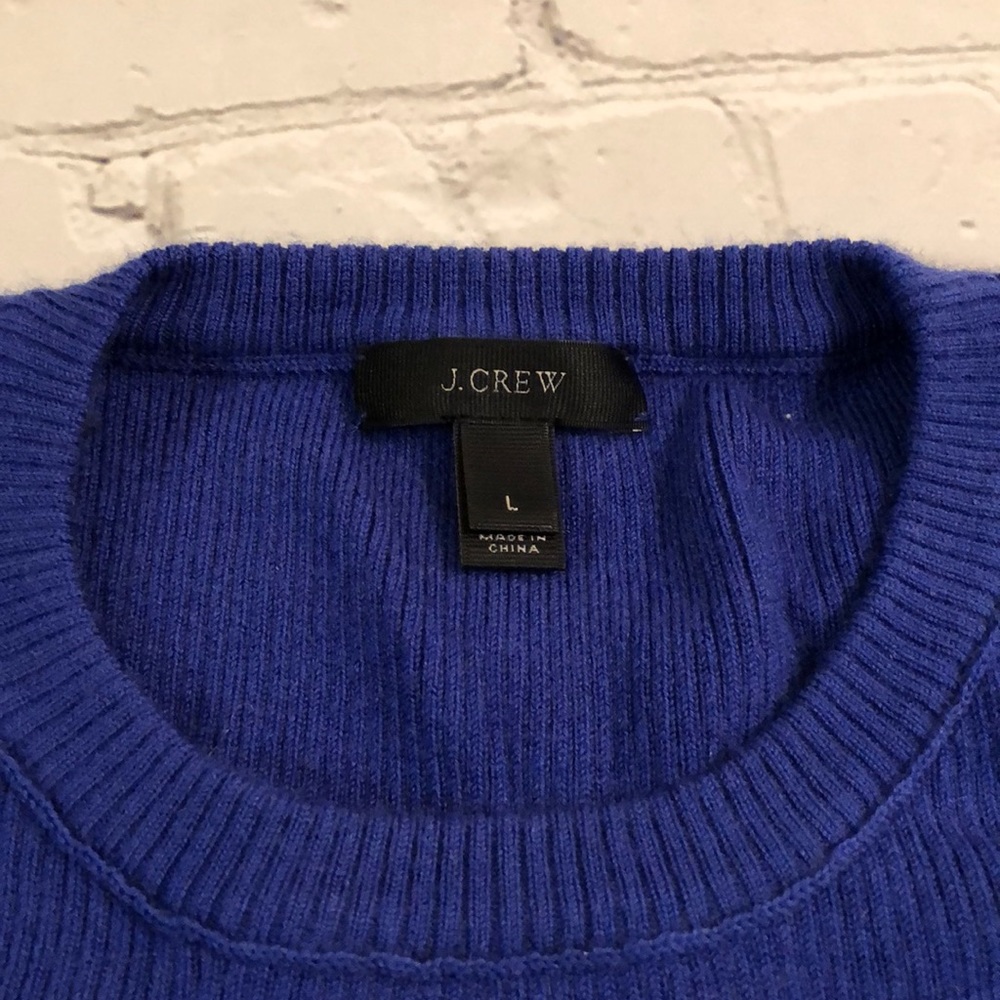 J. Crew Ribbed Stretch Merino Sweater - Picture 3 of 4